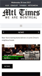 Mobile Screenshot of mtltimes.com